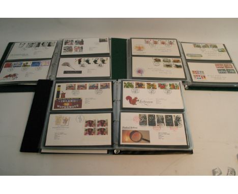 Three albums containing a collection of Great Britain First Day covers