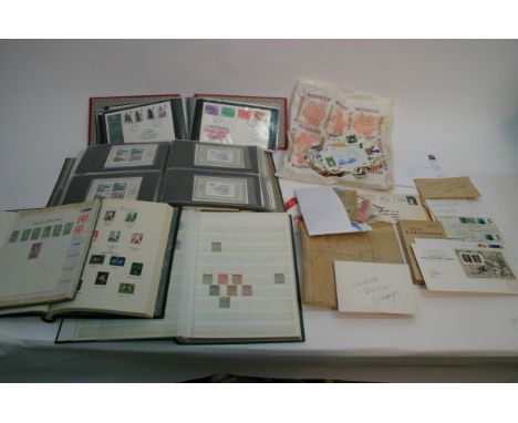 A collection of 5 albums of Great Britain First Day covers, together with an album of Great Britain stamps and various others