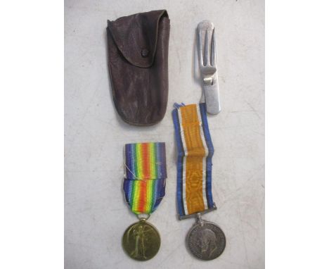 A World War I BMW and Victory medal campaign group named to 35766 Pte A Jones D.C.L.I (Duke of Cornwall's Light Infantry), an