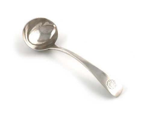 The Yorkshire Club, a Victorian provincial silver Old English pattern sauce ladle,by James Barber & William North, York 1838,