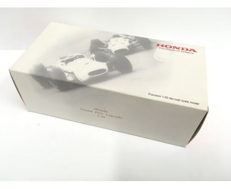 Ebbro Honda Grand Prix Legends 1/20 scale 1966 Italian Grand Prix Honda RA273 F-1. E and boxed.