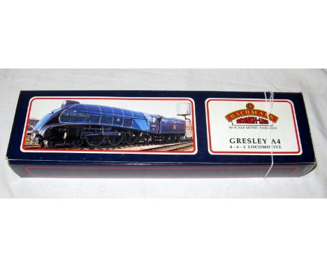 BACHMANN 31-955 BR Green A4 4-6-2 'Dominion of New Zealand'. Mint Boxed with Instructions, Brass nameplates and unopened Acce