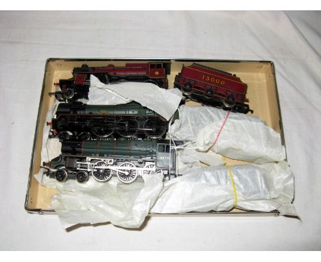 BACHMANN/HORNBY/LIMA 3 x BR(M)/ LMS Locomotives - Bachmann 30-020 BR Green rebuilt 4-6-0 'Royal Scot' (ex Set) and Lima 20511