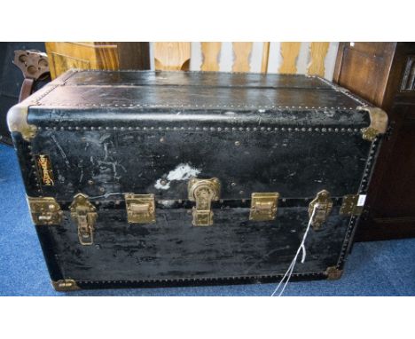 Early 20thC Steamer/Wardrobe Trunk By Hartmann