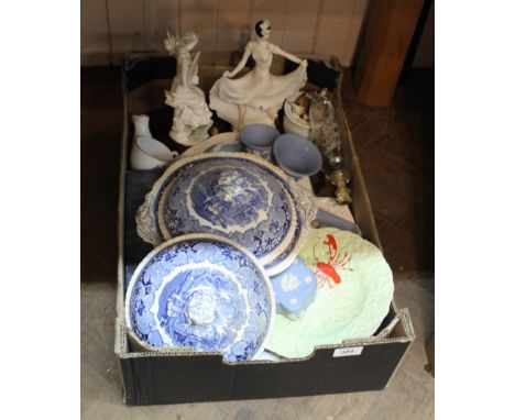 A quantity of mixed ceramics including Carlton ware, Wade Whimseys etc