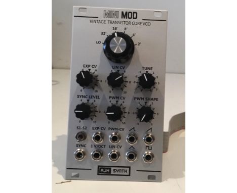 Mini Mod AJH Synth - Vintage Transistor Core VCO. From a working modular rig, functions generally tested but not guaranteed a