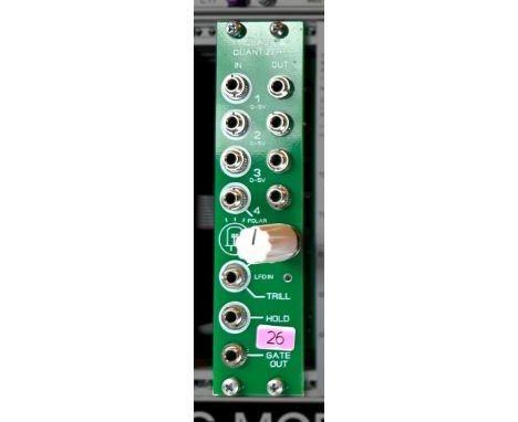 Blue Lantern Modules Quad Quantizer Pitch-perfect precision. Lock your voltages into harmonic grids, ensuring your sequences 