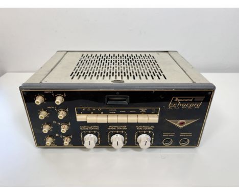 Dynacord Echocord Super S62a with original power cable (Euro plug). Seems to be complete apart from mssing pinch roller. Valv