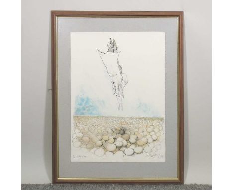 Ronald Searle, CBE, RDI, 1920-2011, Specialite Du Chef, limited edition lithograph, signed and pencil by the artist and numbe