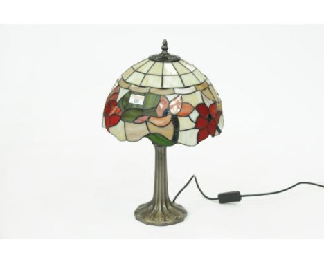 Tiffany style lamp and shade