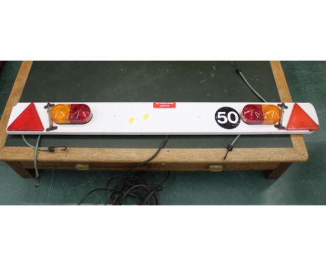 Trailer light board