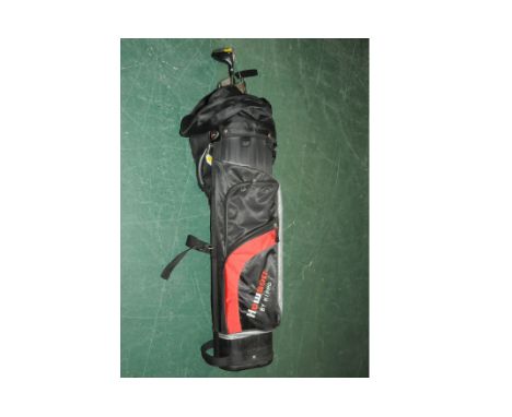 Howson golf bag and clubs