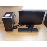 HP Pavilion PC, Acer Monitor & Keyboard