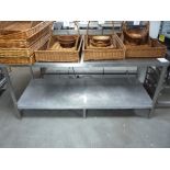 Stainless steel Preparation Table, 820(H) x 1750(W) x 790(D)mm