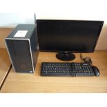 HP Pavilion PC, Acer Monitor & Keyboard