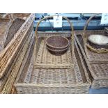 4 - Various wicker Bakery Baskets