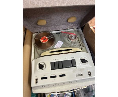 A Rivei tape recorder, three speeds/two track