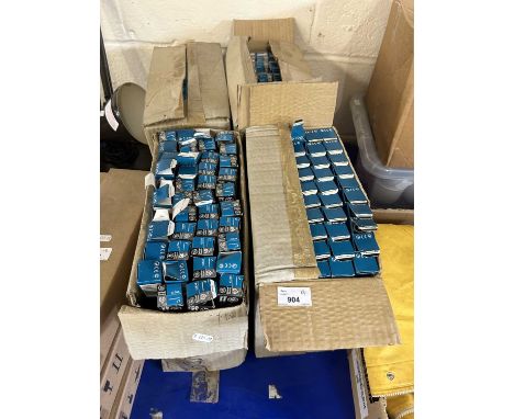 Four boxes of light bulbs