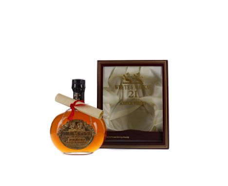 WHYTE &amp; MACKAY 21 YEARS OLD Blended Scotch Whisky 75cl, 43% volume, in box.
