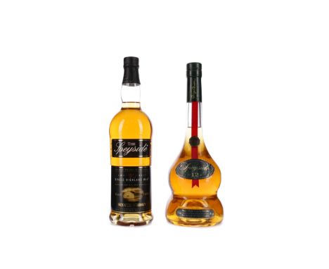 SPEYSIDE 12 YEARS OLD Pure Malt Scotch Whisky 70cl, 40% volume. SPEYSIDE AGED 10 YEARS Single Malt Scotch Whisky 70cl, 40% vo