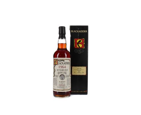 BLAIRFINDY (GLENFARCLAS) 1964 BLACKADDER 40 YEARS OLD Single Malt Scotch Whisky Distilled 4 December 1964, matured in sherry 