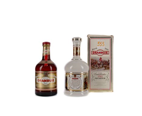 DRAMBUIE 1745 DECANTER Scotch Whisky Liqueur 75cl, 40% volume, in carton. DRAMUIE LIQUEUR Scotch Whisky Liqueur 75cl, 40% vol