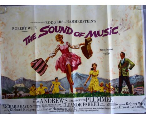 "The Sound of Music" 1965, original British Quad film poster (30 x 40 inch) (first release) with great art by Terpning for th