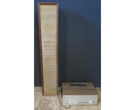A Fidelity 200A Stereo Amplifier and Speaker (not tested) 