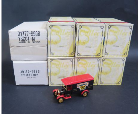 Eight Matchbox Collectibles Including 38030 1926 Ford Model TT Second Annual Collectors Edition, YWG04 Laphroaig 1937 GMC Van