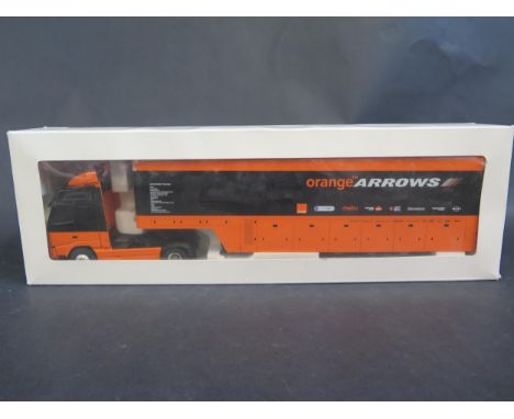 An Eligor 111841 Volvo FH 12 Arrows F1 Team Transporter 1/43 Scale 