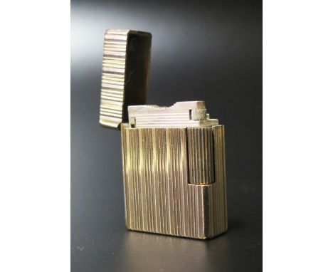 A Dupont Gold Plated Lighter 