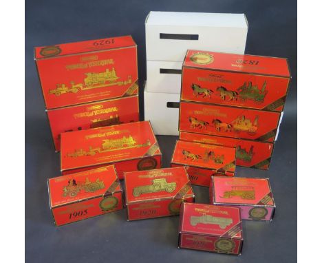 Eleven Matchbox Models of Yesteryear Special/Limited Editions Including YS-16 1929 Scammell 100 Ton Truck, Trailer and Loco x