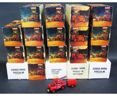 Nineteen Matchbox Models of Yesteryear From The Fire Engine Series Including YFE 02, to 07, 09 to 12, 14 to 18 and 20 to 24. 