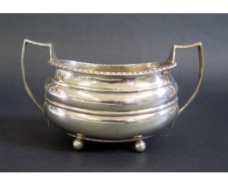 A George V Silver Two Handled Sucrier, Sheffield 1930, William Hutton &amp; Sons Ltd., 256g