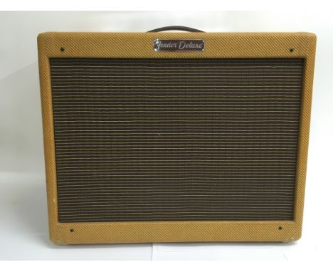 A 2008 Fender USA custom shop '57 Deluxe guitar amplifier. This amp is fitted with a Jensen P12q speaker, NOS rectifier valve