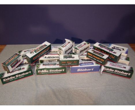 19 Atlas Eddie Stobart collection 1.76 scale die-cast trucks by Oxford Diecast Ltd., all boxed 