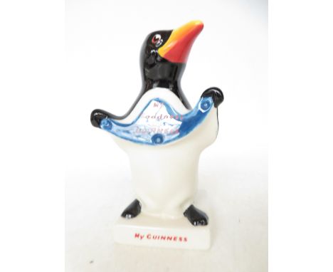 Carlton ware Guinness penguin lamp 