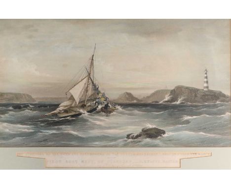 After Paul Jacob Naftel of Guernsey (1817-1891)"The Survivors of the Crew &amp; Passengers of the Cutter Experiment..."Hand c