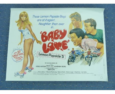 Vintage Movie Posters, mostly United States 1970s, 1980s, musical subjects including: Grease, Jazz Singer, Bugsy Malone, Chor