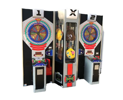 Wahlap Tech X Prize ticket/prize redemption game for two separate players. If the prize is won it can be manually chosen from