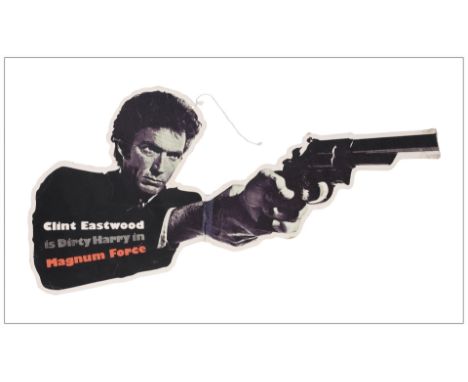 MAGNUM FORCEDie-Cut Mobile (DS) (34" x 15")Very Fine- Warner Bros., 1973This hardly ever-seen kick-ass die-cut mobile promoti