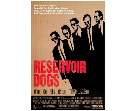 RESERVOIR DOGSOne-Sheet (27" x 40")Very Fine+ Rolled Miramax, 1992This one-sheet for Reservoir Dogs has it all and is memorab