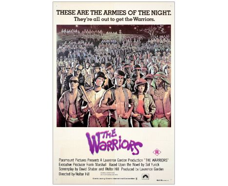 THE WARRIORSAustralian One-Sheet (26.75" x 40")Very Fine Folded Paramount, 1979The fantastic poster image for Walter Hill's T