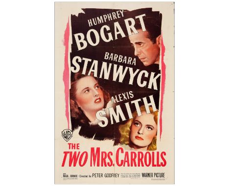 THE TWO MRS. CARROLLSOne-Sheet (27" x 41")Very Fine- Folded Warner Bros., 1947The one-sheet has pinholes in the corners and l