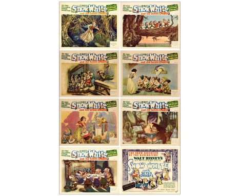 SNOW WHITE AND THE SEVEN DWARFSLobby Card Set (8) (11" x 14")Very Fine RKO, 1937Now, you can acquire an exquisite set of eigh