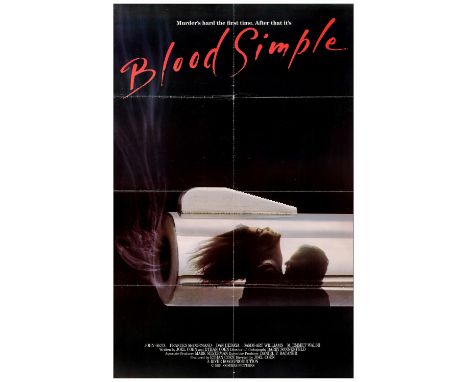 BLOOD SIMPLEOne-Sheet (25" x 39); International StyleVery Fine Folded Skouras Pictures, 1984This more scarce and sensual Inte
