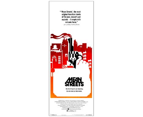 MEAN STREETSInsert (14" x 36")Mint Rolled Warner Bros., 1973With only minor wear due to handling, this insert is in mint cond