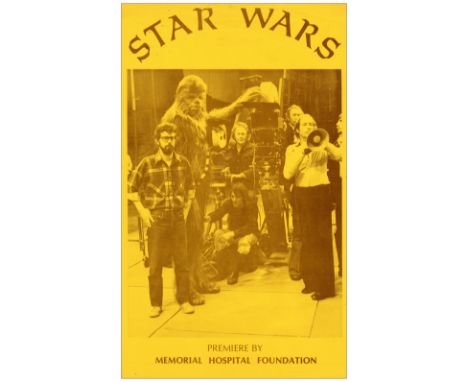 STAR WARS: A NEW HOPESpecial Poster (8.5" x 14")Very Fine Rolled 20th Century Fox, 1977This lot offers a handbill for a chari
