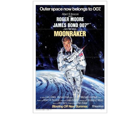 MOONRAKEROne-Sheet (27" x 41"); Style A, Advance Near Mint Folded; Artist Dan Goozee United Artists, 1979A teaser that defini