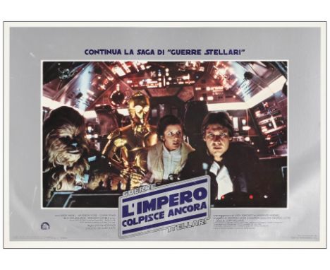 STAR WARS: THE EMPIRE STRIKES BACKItalian Photobusta Set (12) (26.25" x 18.25")Fine+ Rolled 20th Century Fox, 1980A terrific 